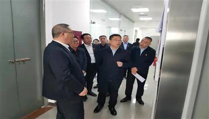 市委常委、組織部長(zhǎng)張鵬飛蒞臨遂寧興業(yè)集團(tuán)調(diào)研